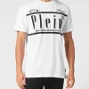 Biały t-shirt z logo