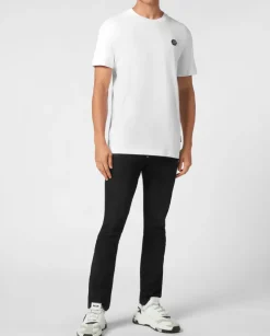 Biały T-shirt z printem