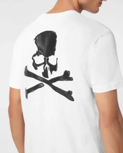 Biały T-shirt z printem