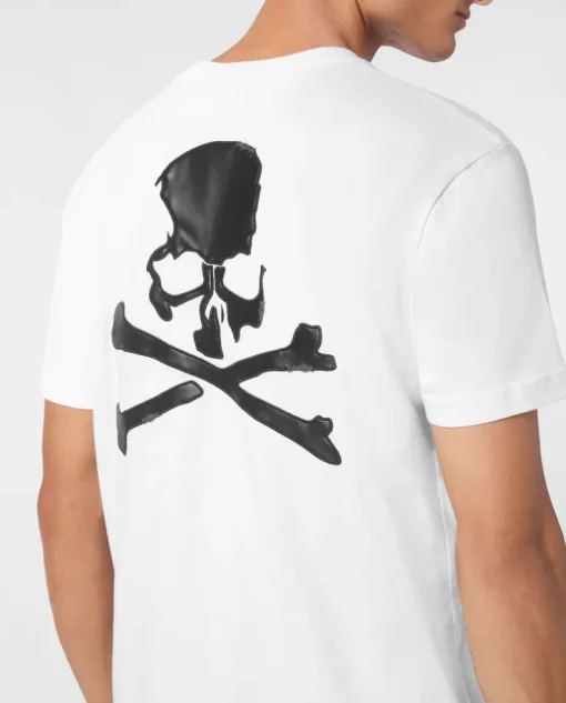 Biały T-shirt z printem