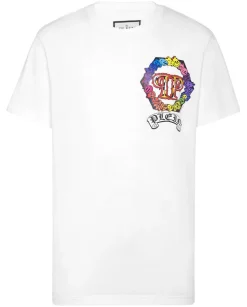 Biały T-shirt z printem