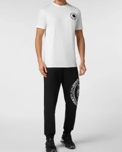 Biały T-shirt z printem