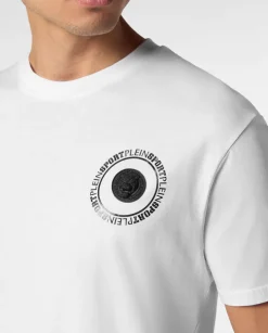 Biały T-shirt z printem