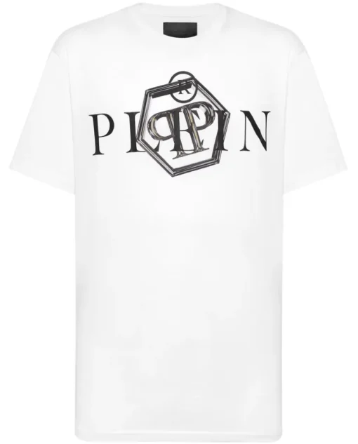 Biały T-shirt z printem