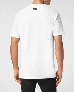 Biały T-shirt z printem