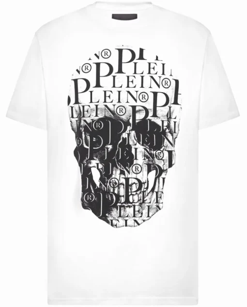 Biały T-shirt z printem