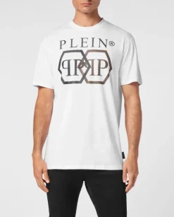Biały T-shirt z printem