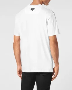 Biały T-shirt z printem