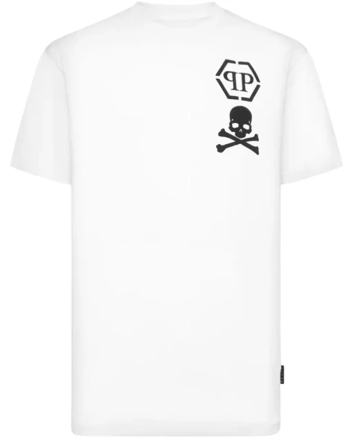 Biały T-shirt z printem