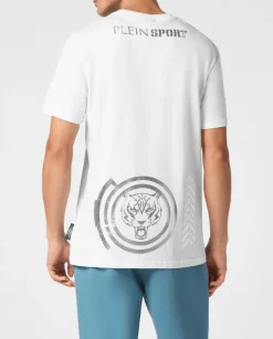 Biały T-shirt z printem