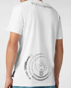Biały T-shirt z printem