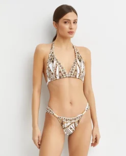 Biały zestaw bikini