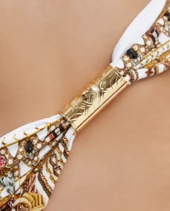 Biały zestaw bikini