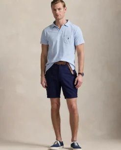Błękitna koszulka polo Standard Fit