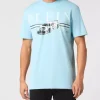 Błękitny t-shirt SS Cars Racing