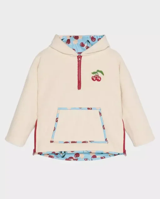 Bluza polarowa z kapturem