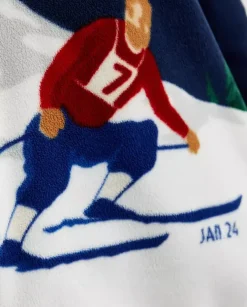 Bluza polarowa z nadrukiem Skier
