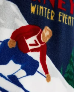 Bluza polarowa z nadrukiem Skier