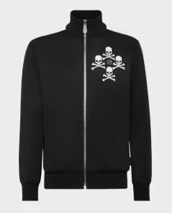 Bluza zapinana na suwak Skull&Bones