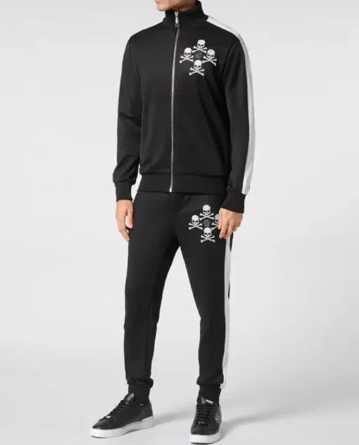 Bluza zapinana na suwak Skull&Bones