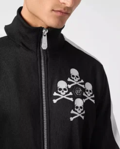 Bluza zapinana na suwak Skull&Bones