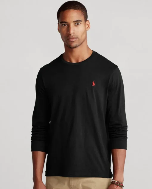 Bluzka z długim rękawem Slim Fit