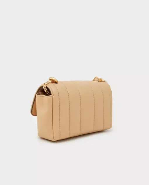 Brązowa pikowana torebka Kira Flap Mini