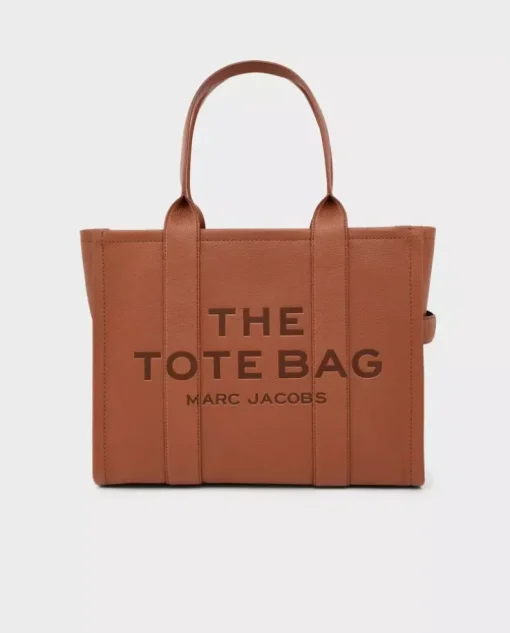 Brązowa skórzana torebka The Tote Bag