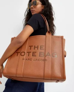 Brązowa skórzana torebka The Tote Bag