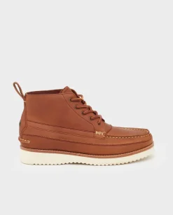 Brązowe buty skórzane Ranger