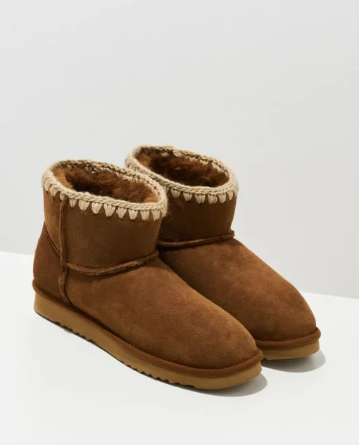 Brązowe śniegowce Eskimo