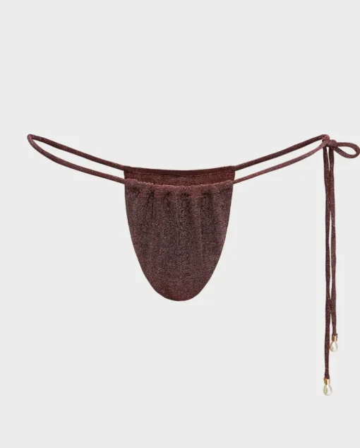 Burgundowy dół od bikini Rio