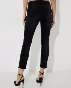 Ciemnoszare jeansy Ex Boyfriend Fit