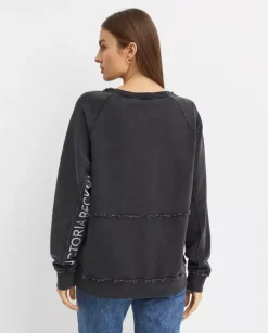 Czarna bawełniana bluza