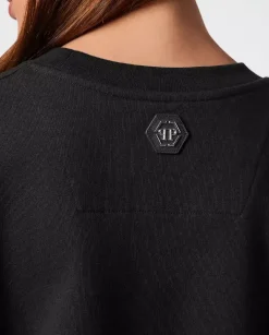Czarna bluza z grafiką Smile