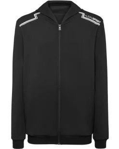 Czarna bluza z kapturem