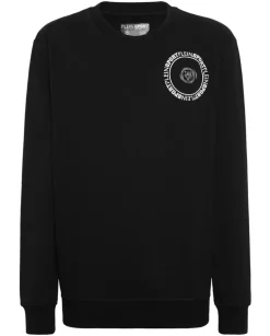 Czarna bluza z logo