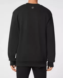 Czarna bluza z logo Gothic