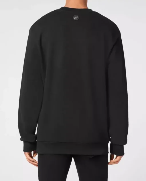 Czarna bluza z logo Gothic