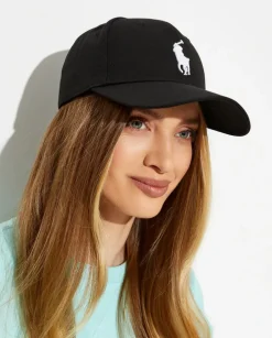 Czarna czapka z daszkiem Big Pony