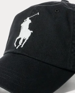 Czarna czapka z daszkiem Big Pony