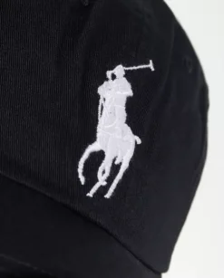 Czarna czapka z daszkiem Big Pony