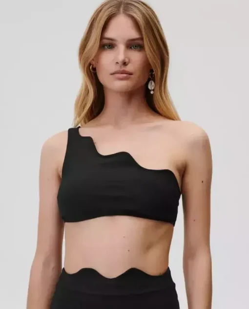 Czarna góra od bikini Dashing