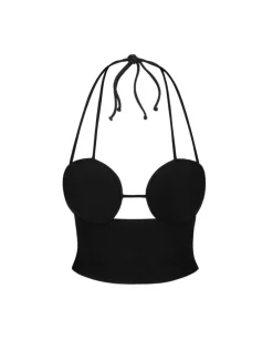 Czarna góra od bikini Naomi