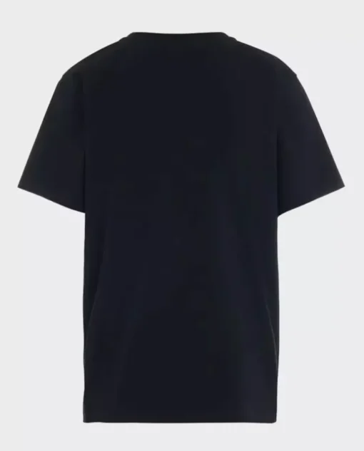 Czarna koszulka Mugler Logo T-Shirt