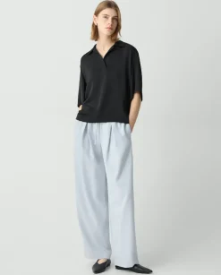 Czarna koszulka polo