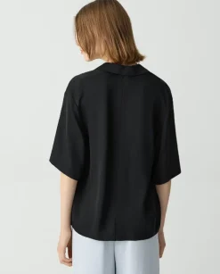 Czarna koszulka polo