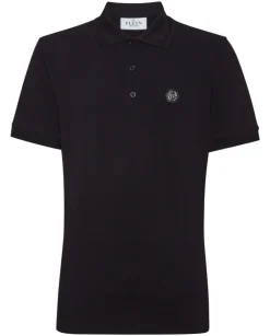 Czarna koszulka polo