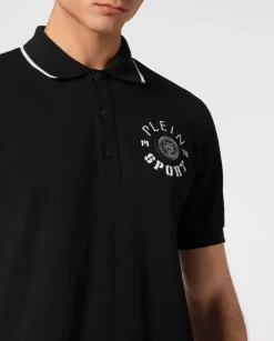 Czarna koszulka polo SS Tiger