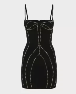 Czarna mini sukienka